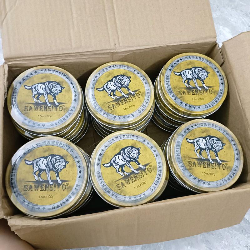 Sáp Vuốt Tóc SAWENSITO  Sói Vàng 100g, hương thơm nhẹ giữ nếp tốt
