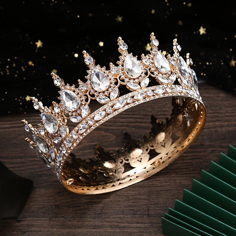 Exquisite Alloy Wedding Tiara With Rhinestones Exquisite Alloy Wedding Tiara With Rhinestones