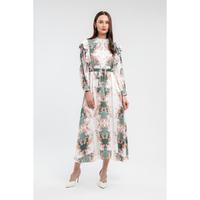 Gambar MINIMAL - Kamelia - Gaun Wanita Motif Paisley - Green - S, Green dari Minimal Kab. Pemalang 1 Tokopedia
