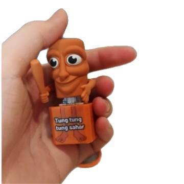 Dây Chuyền Phím Giọng Phát Sáng Hình Cá Mập, TungTungSahur Và Tralalo, Đồ Chơi Giải Tỏa Căng Thẳng Bán Chạy