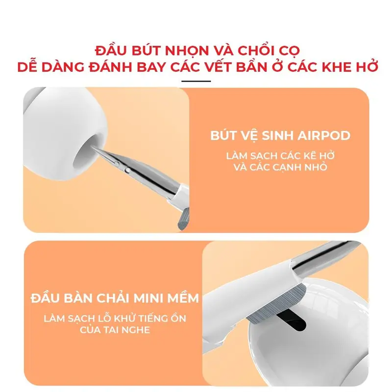 Bộ Dụng Cụ Vệ Sinh Laptop - Máy tính - Bàn Phím - Tai Nghe Đa Năng 20 in1 Tiện Dụng Chất Liệu Nhựa ABS Cao Cấp Nhỏ Gọn 4
