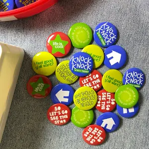 BERSY Boynextdoor Pin Button 44mm Glossy Mini