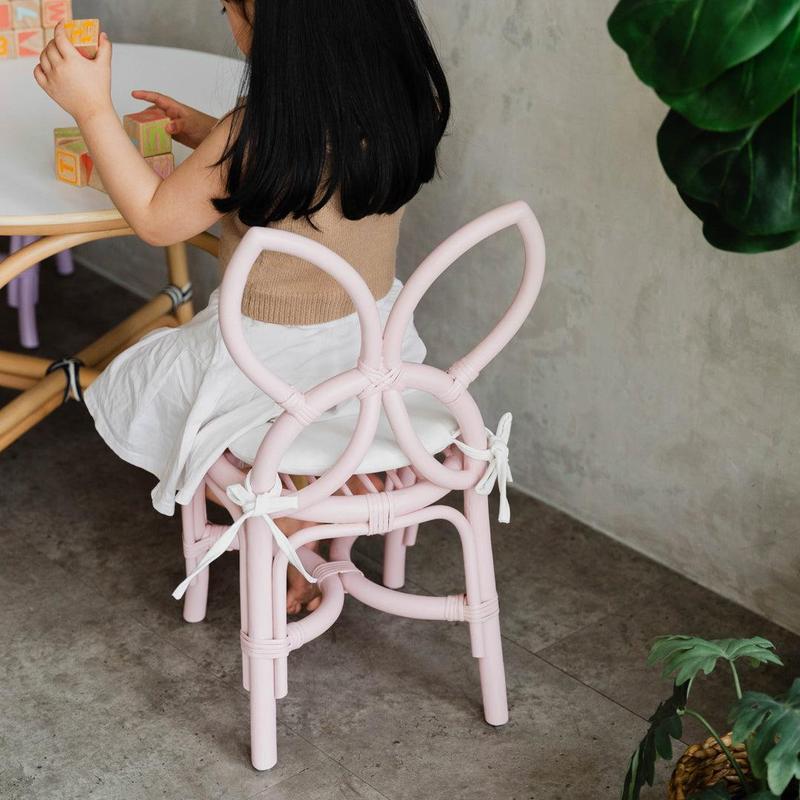 Butterfly Kids Chair - Pink 7