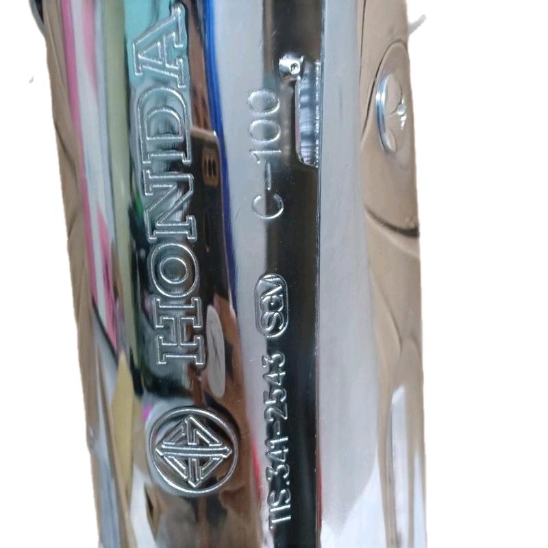 Pô xe dream lùn chữ Ho da 2543 hàng Việt Nam sản xuất sản phẩm pô xe tính năng xả khói thải chất liệu sắt thép xi mạ có độ bền cao gắn dòng xe Dream lùn