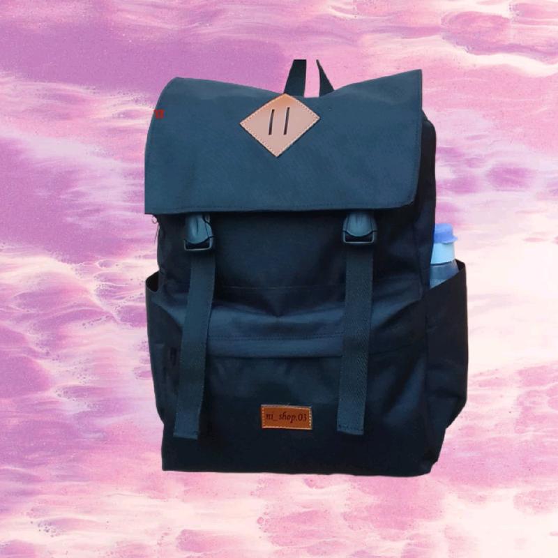 Tas ransel sekolah SD SMP SMA kuliah.tas ransel laki laki wanita tas gendong tas punggung. 8