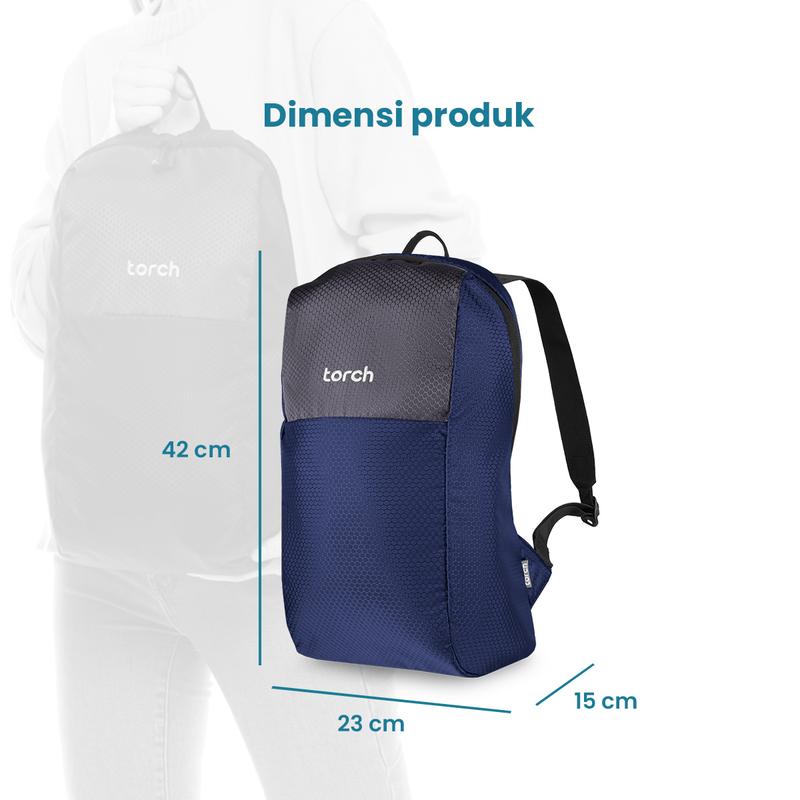 TORCH Widara Tas Ransel Punggung Sekolah Kuliah - Backpack Mahasiswa Murah Terbaru 5