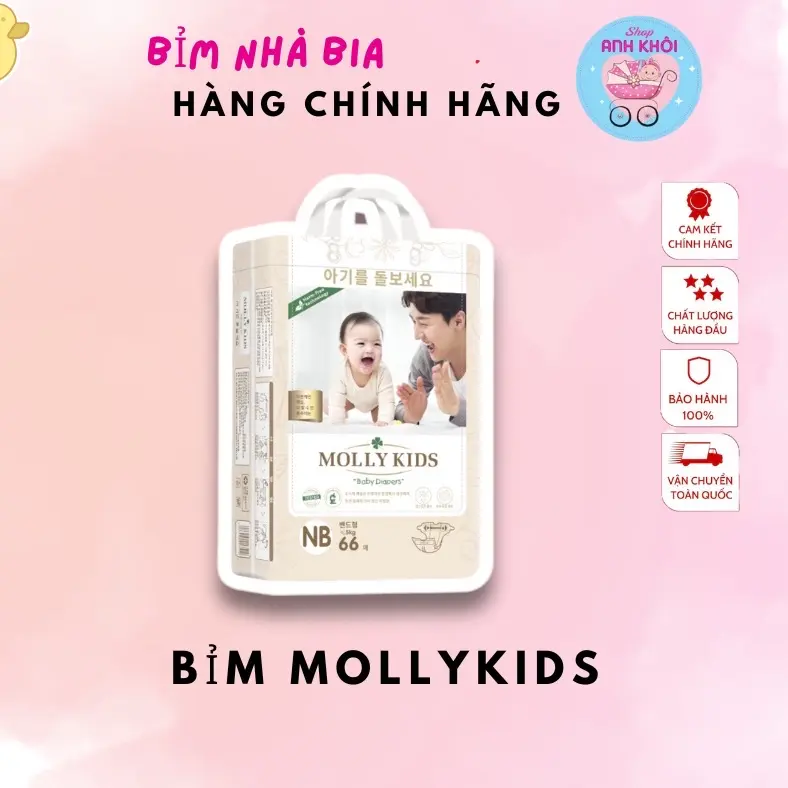 [KÈM QUÀ]TÃ DÁN / QUẦN MOLLYKID  ĐỦ SIZE CHO BÉ
