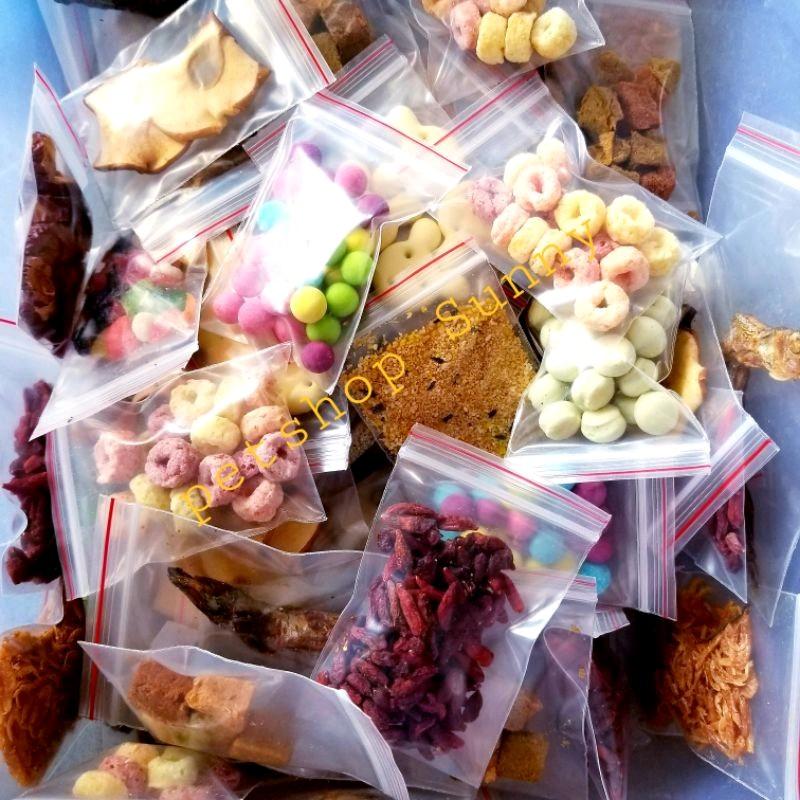  Thức ăn dặm gói ăn thử cho hamster sóc  đơn lẻ vui lòng đặt ít nhất 5 gói  