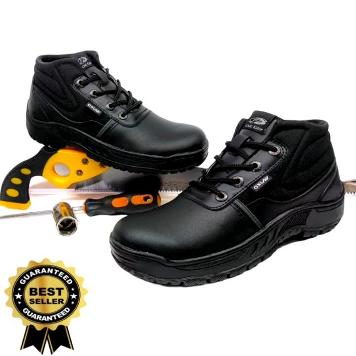 Oxlay sepatu safety boots terlaris PRIA 2