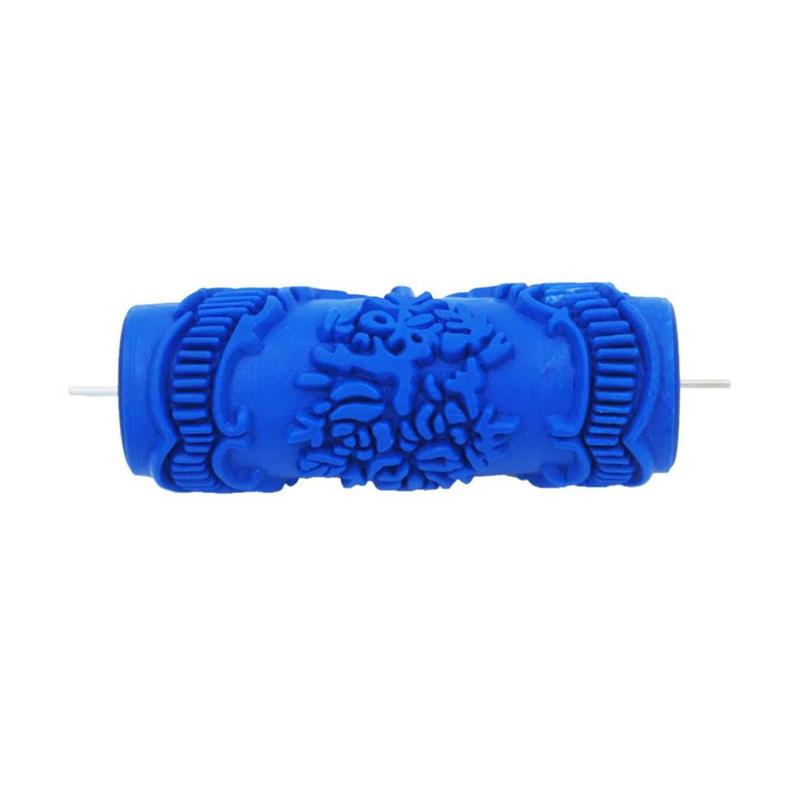 5\\\'\\\' Wall Painting Printing Rubber Pattern Roller Decor 0