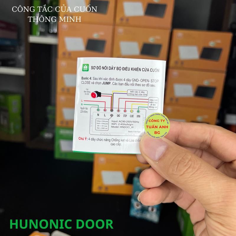 Product Introduction of Công Tắc Cửa Cuốn Datic Smart Door Hunonic, Điều Khiển Từ Xa Không Giới Hạn Khoảng Cách 13