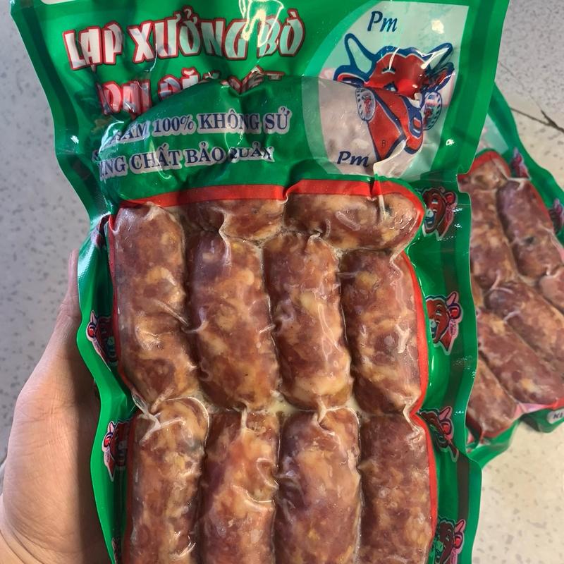 1kg Lạp Xưởng Bò thơm ngon - Đặc Sản Cai Lậy Tiền Giang - Shop Khô Miền Tây 2 - ( 1kg 2 túi) Food   thực phẩm đóng hộp lọ & đóng gói hữu cơ chan garut banh trang 3