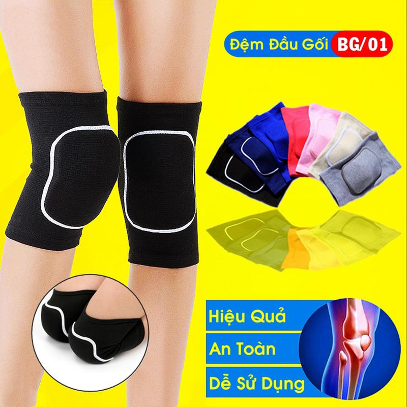 (01 ĐÔI) Bảo Vệ Đầu Gối Nam Nữ Bó Gối Thể Thao Chính Hãng Băng Quấn Khớp Gối Giá Rẻ Tập Yoga Khiêu Vũ Thủ Môn Đạp Xe Nhảy Dancer