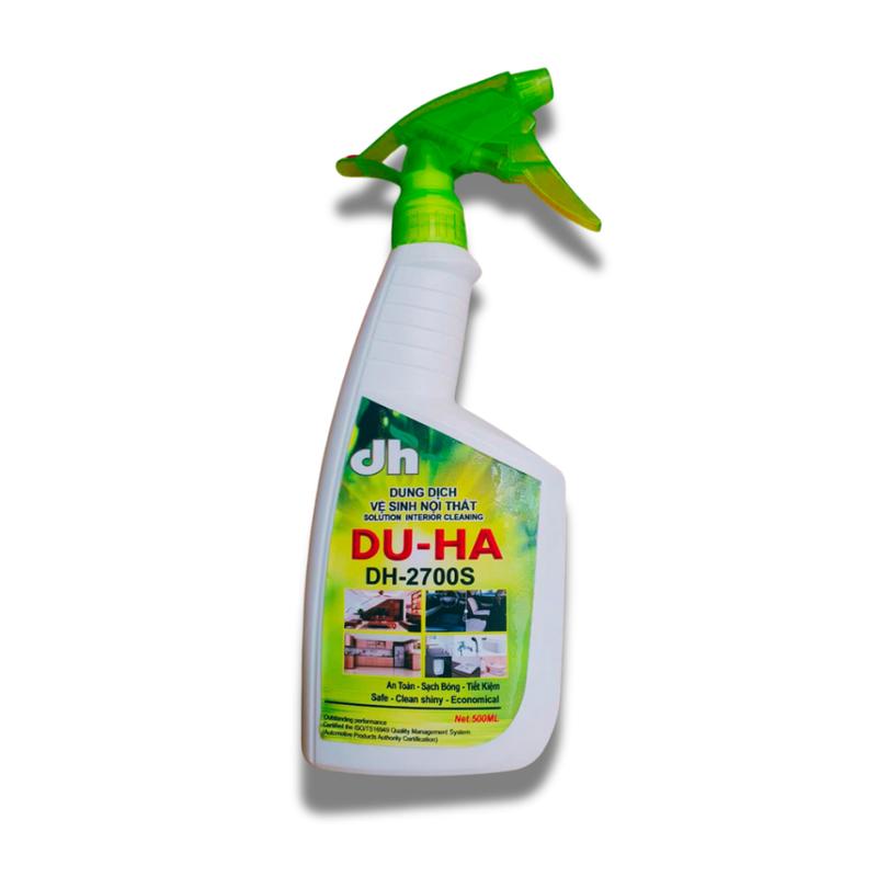 Dung Dịch Vệ Sinh Nội Thất Đa Năng An Toàn Cho Bề Mặt Chất Liệu DUHA 2