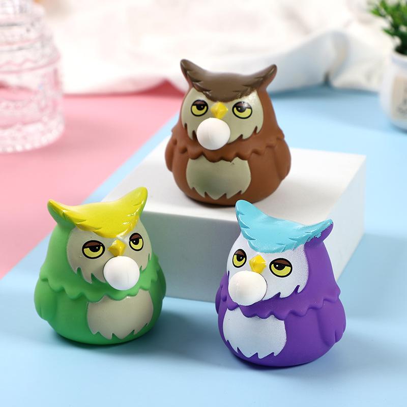 Product Introduction of Decompression and Spitting Pig Cute Blowing Bubble Squeeze Duck Decompression Vent Children Toys Pig Spitting Bubble Squeezing Toy 14