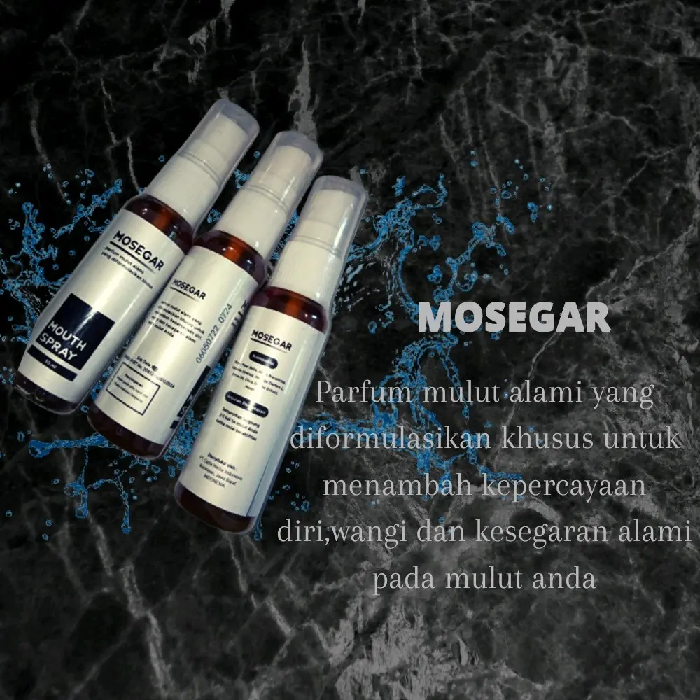 PAKET 2 BOTOL MOSEGAR-PARFUM MULUT 30 ML
