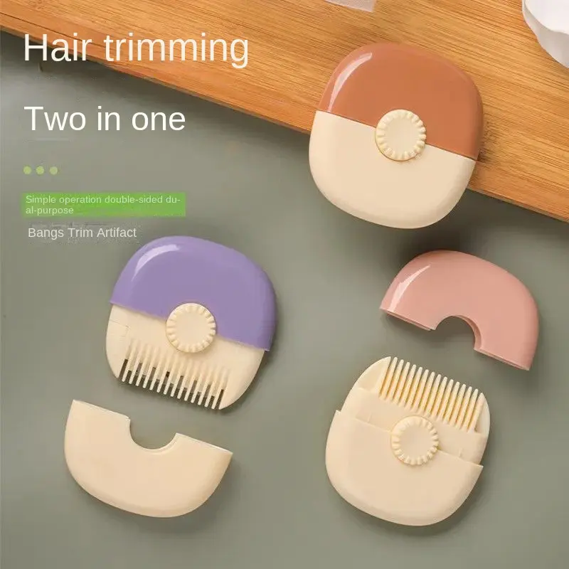 Four-Season Hair Trimmer Comb - Multi-Function 2-in-1 Home Hair Trimmer for Bangs and Fine Hair, Specialized Haircut Tool for Girls and Babies