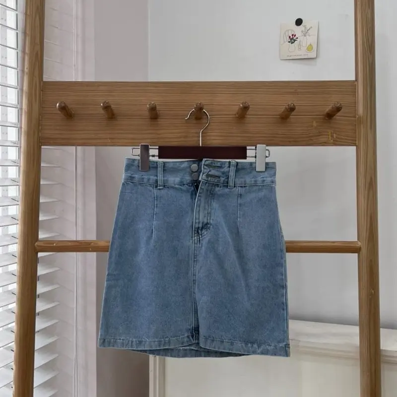 Chân váy Jean basic dáng chữ A Hazel Skirt Miều Est.2013 4