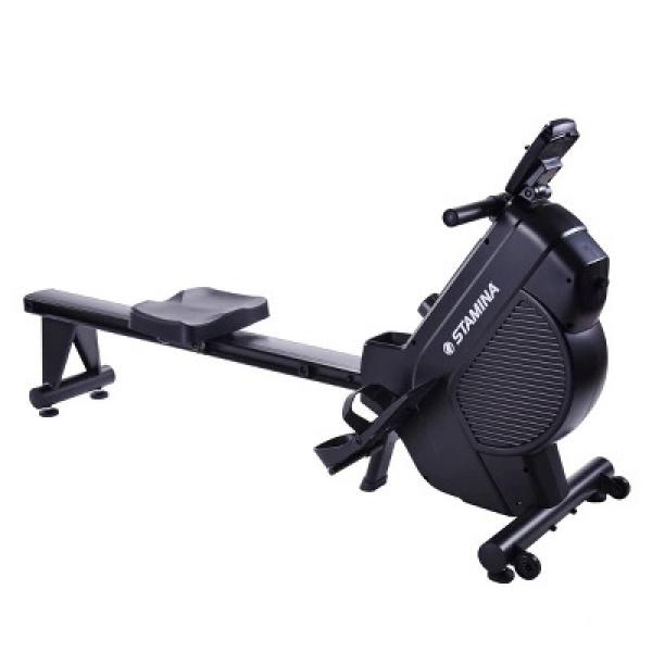 TikTok Shop Stamina DT 397 Rowing Machine Rower Dual Technology Combines Magnetic Air Resistance Includes Two Expert Guided Online Workouts