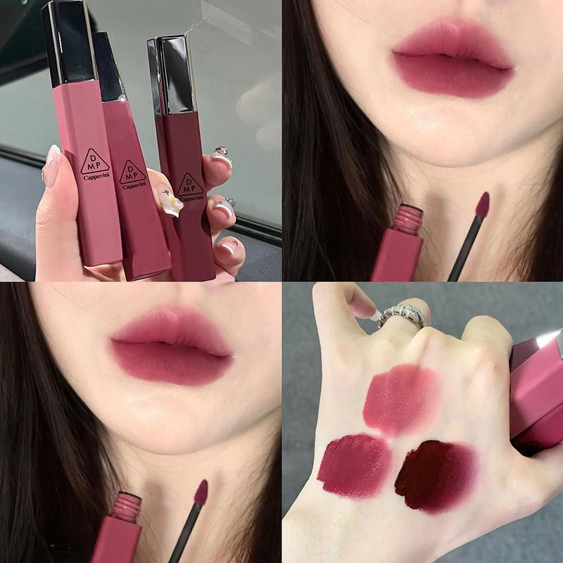 Product Introduction of Cloudy Lip Gloss & Lip Mud, Matte Velvet Finish, Brightening Effect, Long-lasting Color, Makeup Lip Gloss 9