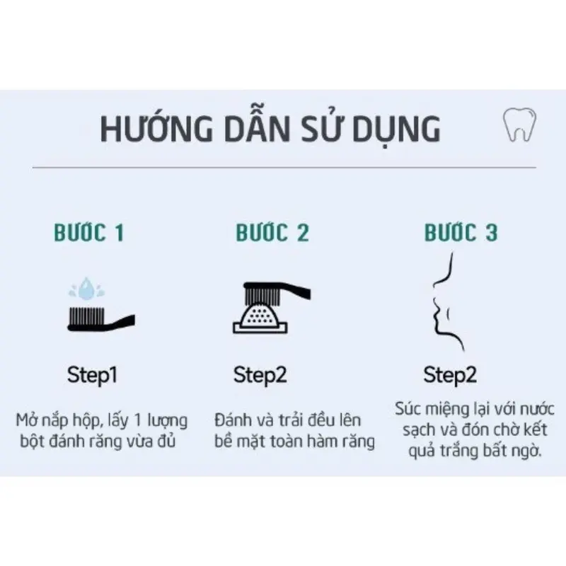 Kem đánh,bột trắng răng HIH -KIWI WIN Whitening 5