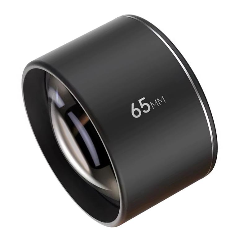 Ống kính điện thoại thông minh, Ống kính chân dung 65mm, Ống kính telephoto, Tương thích với iPhone 16, 15, 14, 13, 12, Pro Max, Máy tính bảng, Máy tính xách tay, Máy Ảnh Web