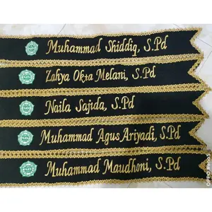 Selempang wisuda Renda + Logo