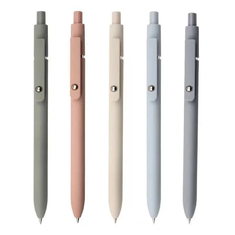 0.5mm Gel Pen (5 Counts/set), Smooth Writing Gel Pen, Cute Stationery Pen for Office School Student, Gift for Girls 2