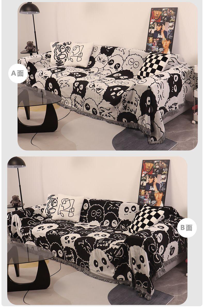 Product Introduction of INS Nordic sofa cover, Internet celebrity cover, all included, dust-proof, suitable for all seasons, universal sofa cover 29