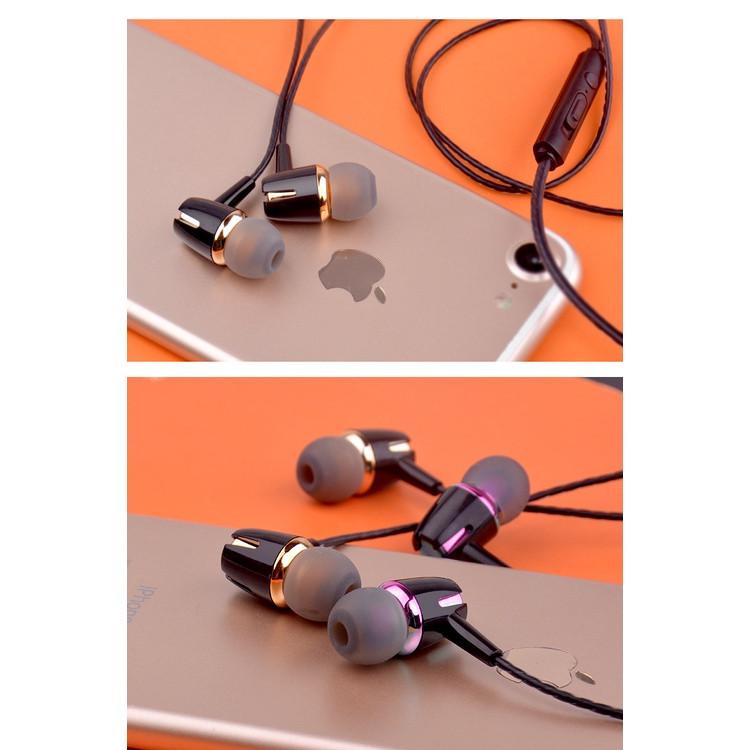 Tai Nghe tặng bao tay, Tai Nghe Nhét Tai truyền thống Có Micro Jack 3.5mm Cho Điện Thoại 6
