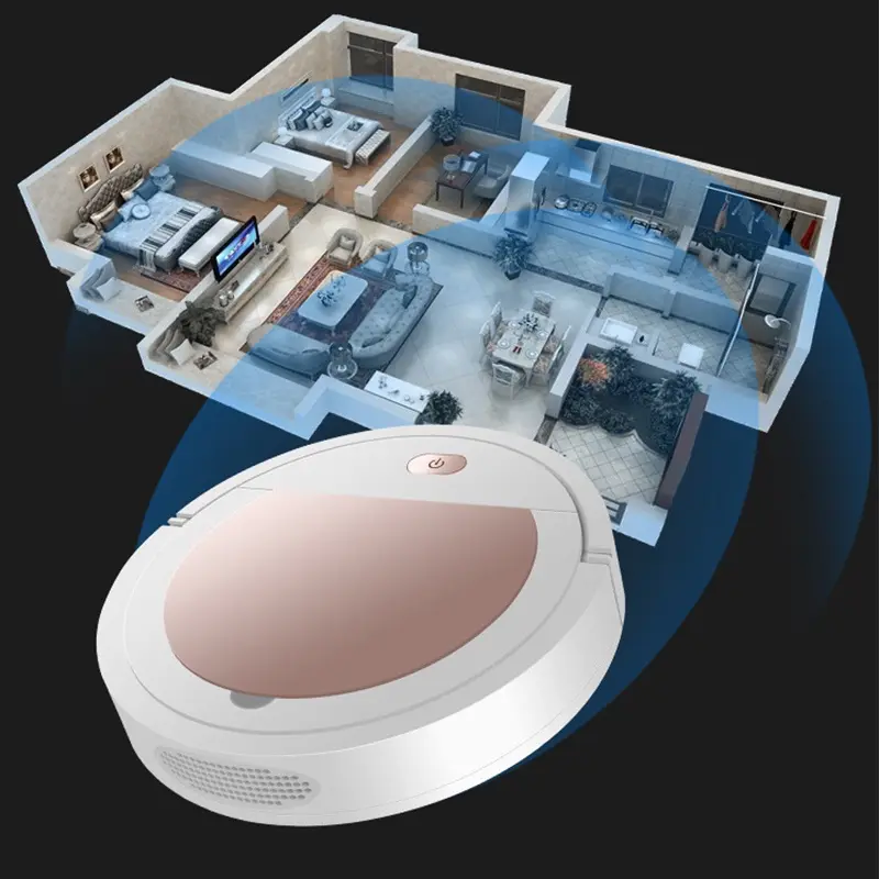 LighthundredRobot Vacum Cleaner/3 in 1 Robot Vacum/Robot Cleaner/Robot Vacum Cleaner Sweeping Robot / SMART VACUUM CLEANER Kabel Baterai Putih Vacuum Cleaners & Sweeping Robots robot  pel 5