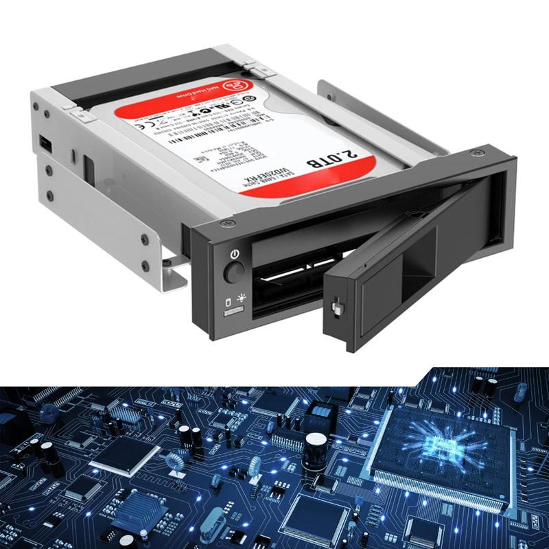 1106SS Trayless Hot Swap Mobile Rack ROM 3.5inch Internal Hard Drive SSD Adapter Hard Drive SSD Conversion Frame 1