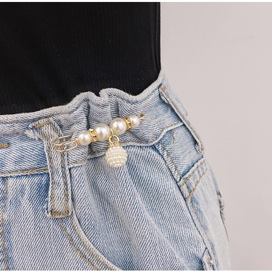 Bộ 13 Ghim Cài Quần Áo Tiện Ích Women Nữ Chống Rộng Clovershop Hợp Kim Cao Cấp Ngọc Trai Nhân Tạo 8