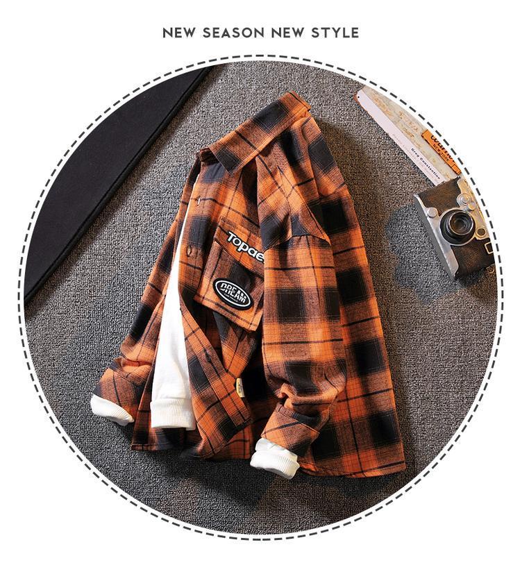 Product Introduction of Áo Sơ Mi Kẻ Sọc Cotton, Cho Bé Trai, Phong Cách Hàn Quốc, Trẻ Em Trung Bình Và Lớn, Thích Hợp Cho Mùa Xuân Và Mùa Thu, Hàng Mới Về 2024, Áo Dài Tay, Quần Áo Mùa Xuân 9