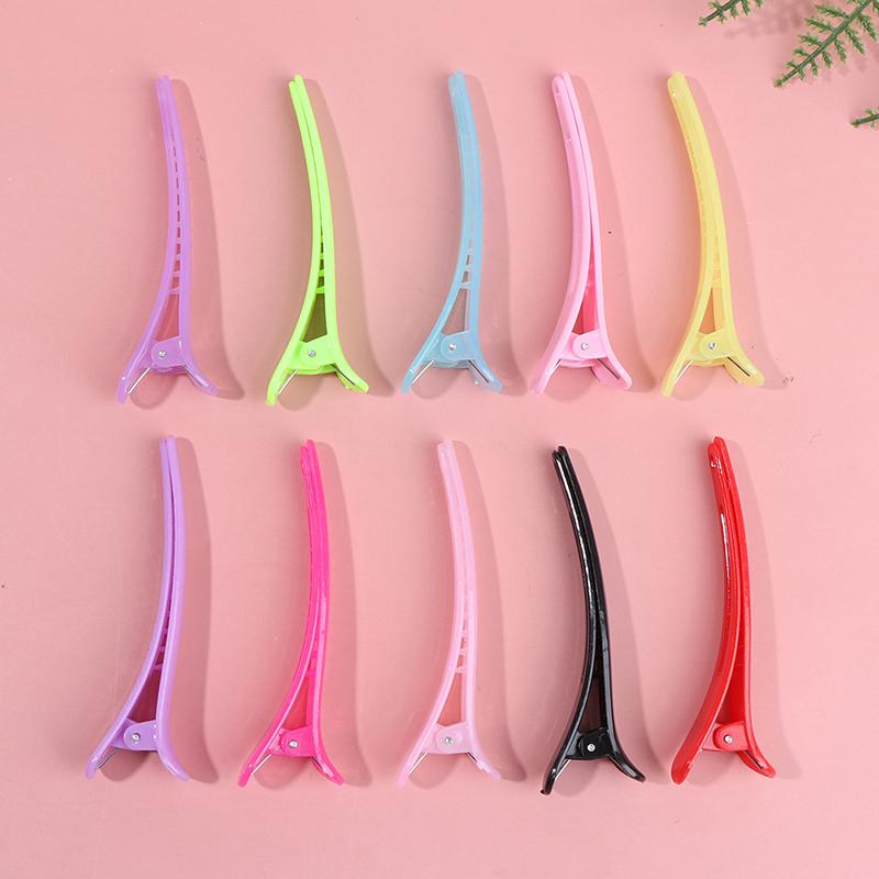 10Pcs/Set Professional Basic Hair Grip Clips Sectioning Salon Styling Hair Clips 0