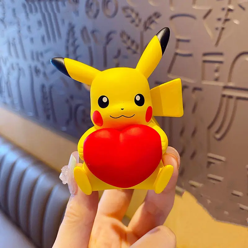 Hộp mù Magic Baby, Đồ chơi Thủ Công dễ thương, Pikachu dễ thương, Xe đồ chơi Pokemon, Đồ trang trí nhỏ để bàn, Đồ chơi Pokemon 3