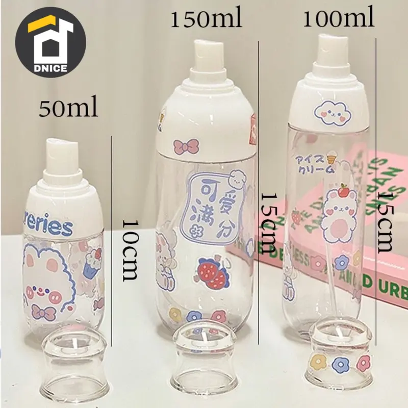botol spray pump semport isi ulang korea / botol reffil / botol travel 2