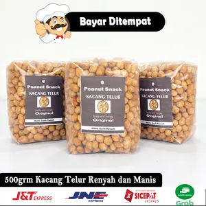 500grm Kacang Telur Manis dan Gurih