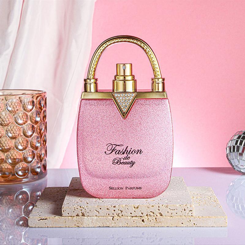 80ml Handbag Design Women's Glitter Perfume, 2 Hours Fragrance for Women, Scented Perfume for Daily Use, Back To School Fashionable Perfume for Women & Girls, Mum Gifts, Glam Good Girl Perfume, Long-lasting Perfumes, Gift Set, Sweets Valentine's Day Gift 4