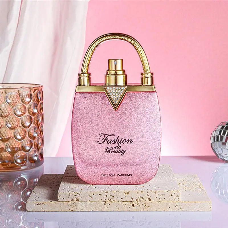 80ml Handbag Design Women's Glitter Perfume, 2 Hours Fragrance for Women, Scented Perfume for Daily Use, Back To School Fashionable Perfume for Women & Girls, Mum Gifts, Glam Good Girl Perfume, Long-lasting Perfumes, Gift Set, Sweets Valentine's Day Gift 4