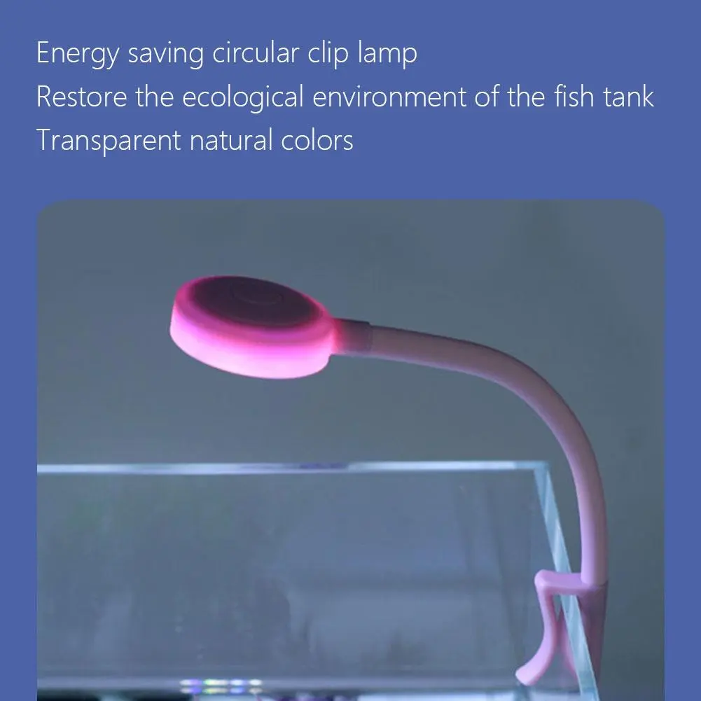 Small Tank Small Fish Tank Light Led Light Water Grass Mini Light Usb Fill Light Light Light D5Z6