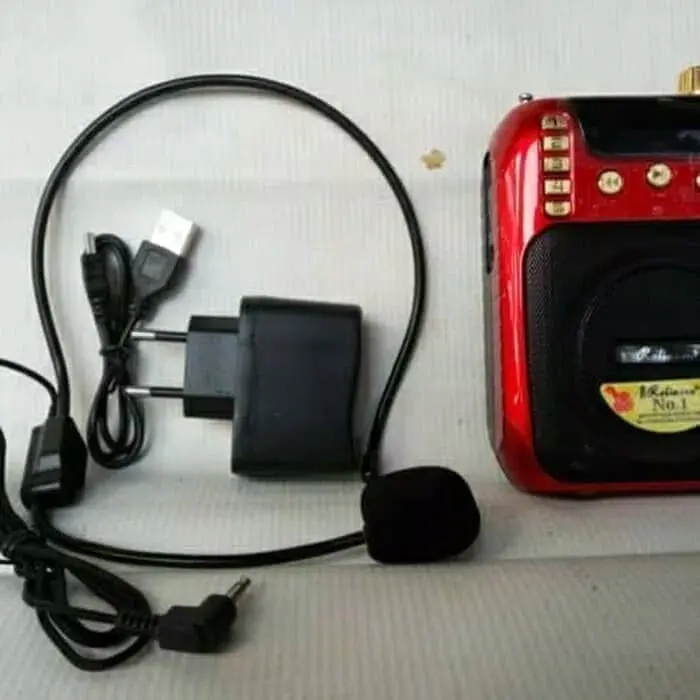 COD Speaker Rolinson RL-4049 SERI-4012 Original Speaker Pinggang MP3 + Radio + Mic Rolinson RL- 4012 Speaker Terbaru 2