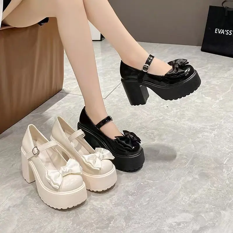 Giày Cao Gót, Đế Chống Thấm Nước, Cắt Thấp, Giày Cao Gót Mary Jane, Đế Dày, Giày Nữ Shoes
