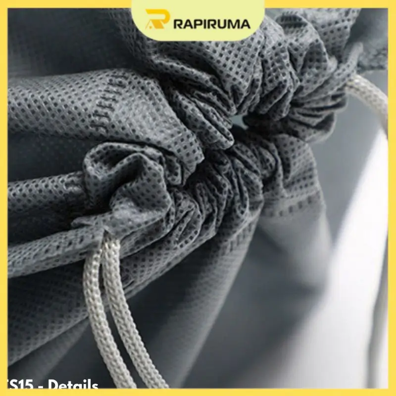 Tas penyimpanan sepatu / Tas Sepatu / tasSponbound Serut Korean Shoe Bag Travel Shoe Pouch Murah Berkualitas Kantong Kanvas 5