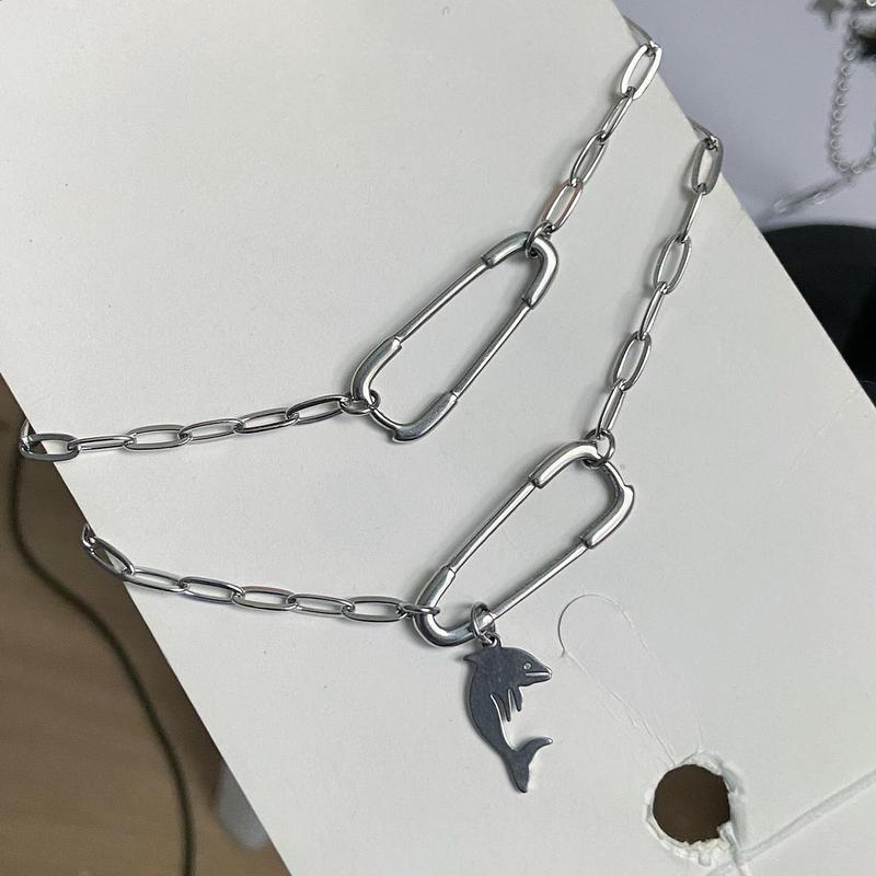 VÒNG CỔ SAFETY PIN 'ME MYSELF AND I' VERSION THÉP KHÔNG GỈ STAINLESS STEEL MOONFIRE