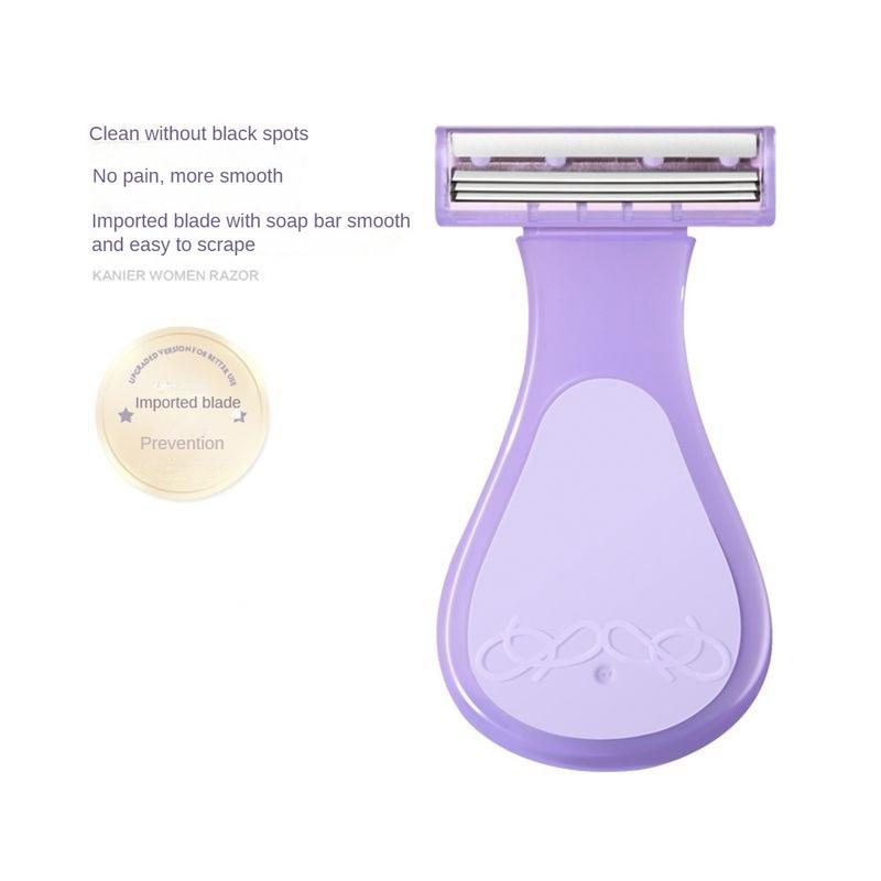 Product Introduction of Women's Shaving Knife Household Shaving Armpit Hair Leg Hair Pubic Hair Trimming Cleaning Private Shaving Knife Leg Shaving And Hair Removal Knife 26