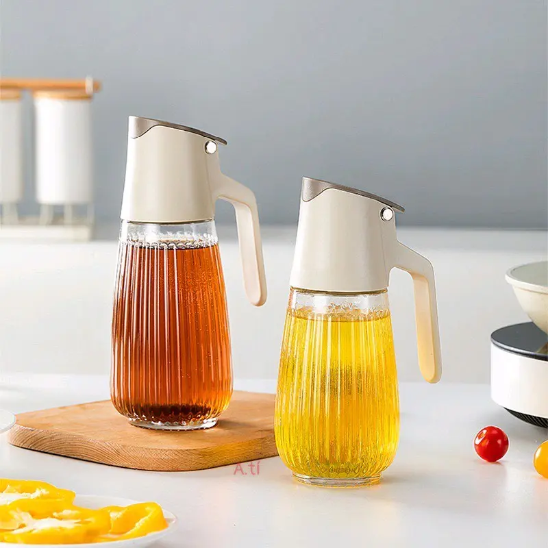 BÌNH rót dầu ăn nước mắm bằng thủy tinh tự động
