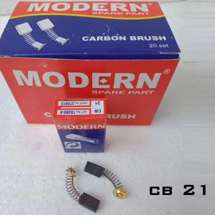 Carbon Brush Areng Arang Kul CB 21 CB 51 CB 100 CB 64 CB 411 CB 459 - CB 21