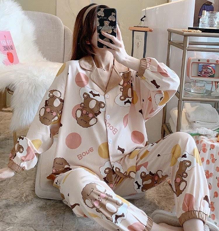 Đồ Bộ bầu -  sau sinh ( Thỏ Trứng + Bông Mặt Trời ) cho con bú - chất liệu coton - mềm - mịn 5