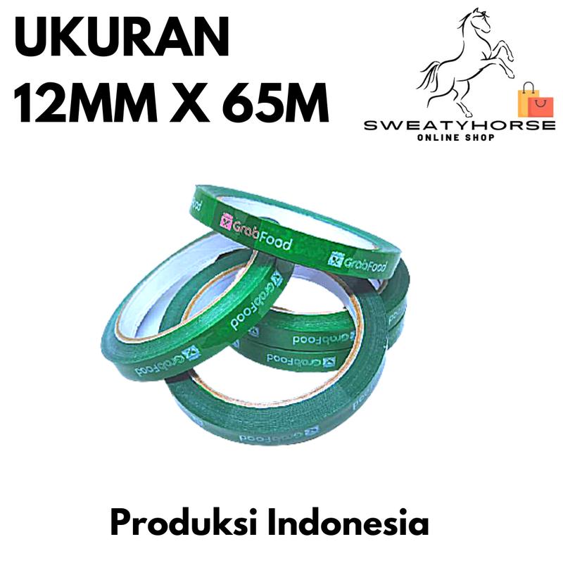 Lakban Makanan Isolasi Food Delivery Solatip Makanan 12mmx 65m 1